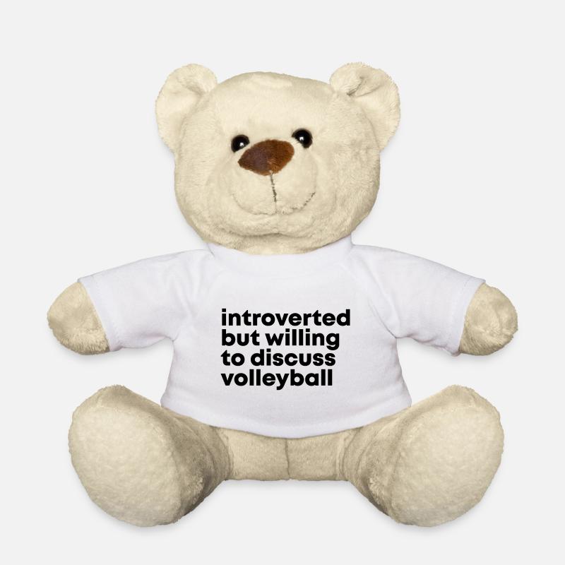 Volleyball - Teddy - Weiß