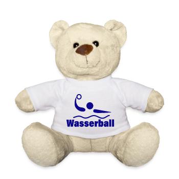 Water polo - Teddy Bear - white - Front