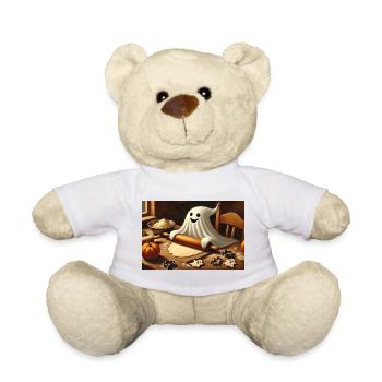 Biscuits fantômes : plaisir sucré d’Halloween - Nounours - blanc - Devant