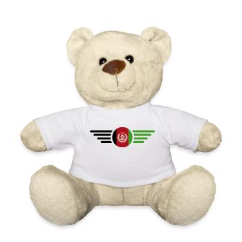 Ich liebe Afghanistan, Eleganz Stil Design T-Shirt - Teddy - Weiß - Vorne