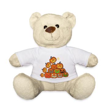 Kürbis Turm - Teddy - Weiß - Vorne