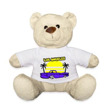 Los Angeles Lowrider - Teddy Bear - white - Front
