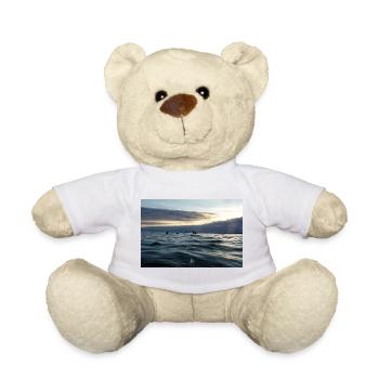 Crépuscule sur les vagues - Nounours - blanc - Devant