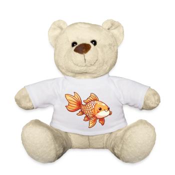 Bande dessinée Poisson Rouge - Nounours - blanc - Devant