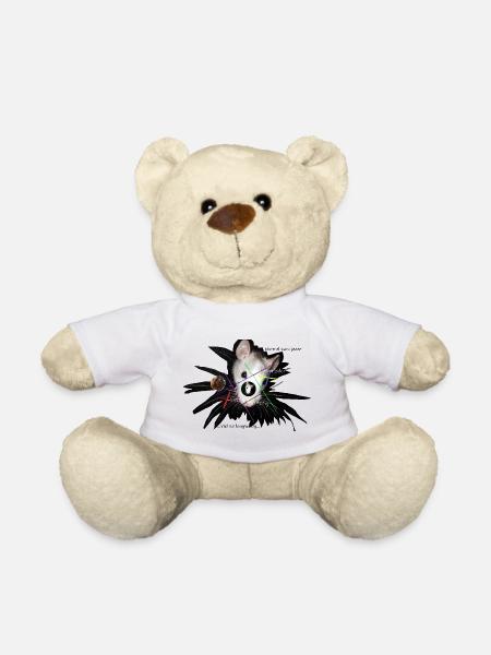 Rat Tic Tac Toe Normal-boring - Teddy Bear - white