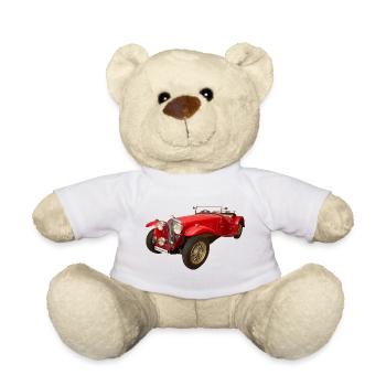 Historisches Auto - Teddy - Weiß - Vorne