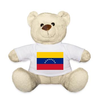 Venezuela - Teddy Bear - white - Front