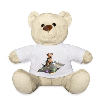 Space Terrier: Journey into the Unknown - Teddy Bear - white - Front