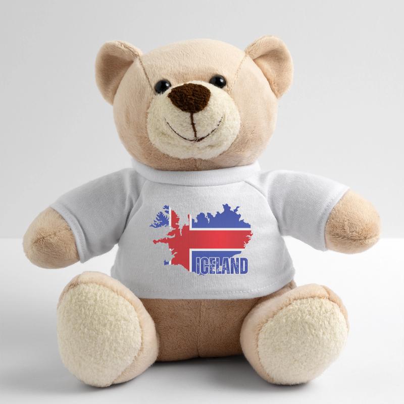Icelandic Pride, Isländische Flagge Teddy