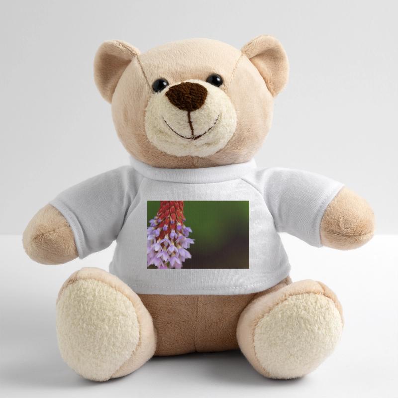 Lavender Blossom Gradient Pattern Teddy Bear