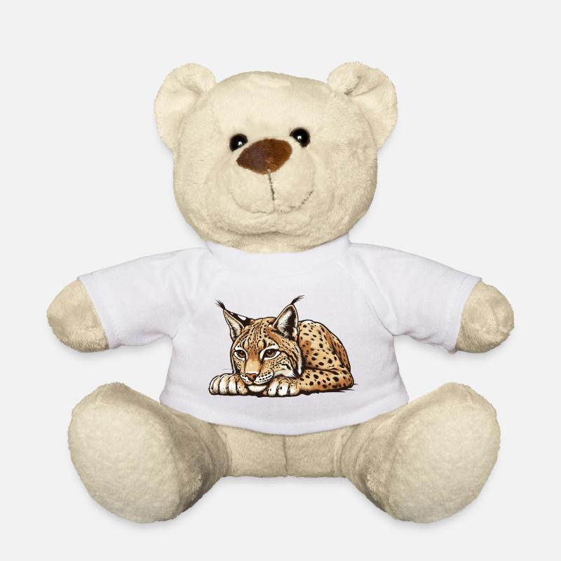 Luchs - Teddy - Weiß
