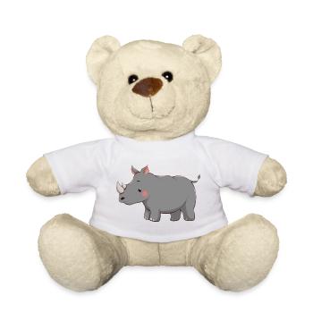 Nashorn - Teddy - Weiß - Vorne