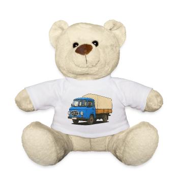 East Flatbed - Teddy Bear - white - Front