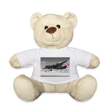 Bomber B-24 Liberator - Teddy Bear - white - Front