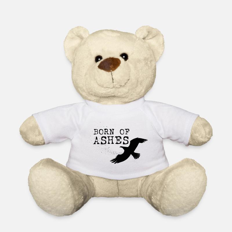 Aus Asche geboren - Teddy - Weiß