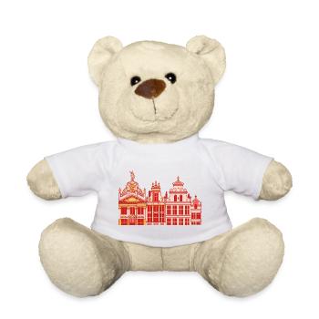 Historische Fassade im Barockstil - Teddy - Weiß - Vorne