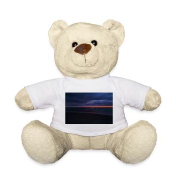 Dark sunset, cloudy sunset, clearance - Teddy Bear - white - Front