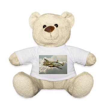 P-38 Foudre - Nounours - blanc - Devant