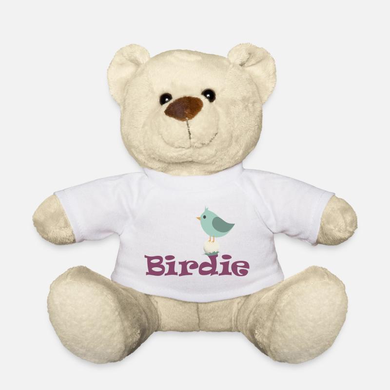 Oiselet de golf - Nounours - blanc