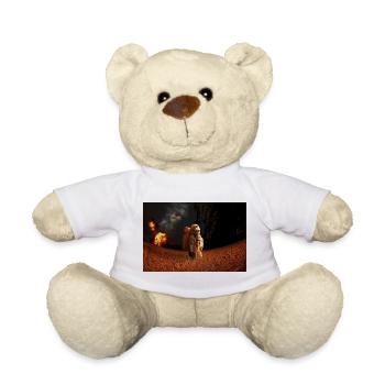 Astronaute sur la Terre détruite - Nounours - blanc - Devant