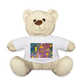 micro - Teddy Bear - white - Front