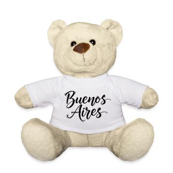 Buenos Aires - Teddy Bear - white - Front