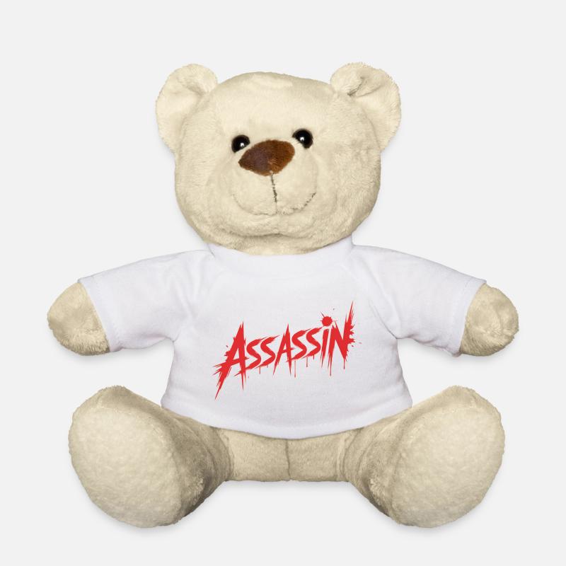 Assassin - Conception de sang tueur - Nounours - blanc