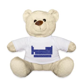 Das Periodensystem der Elemente - Teddy - Weiß - Vorne