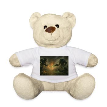 ALien was - Teddy Bear - white - Front