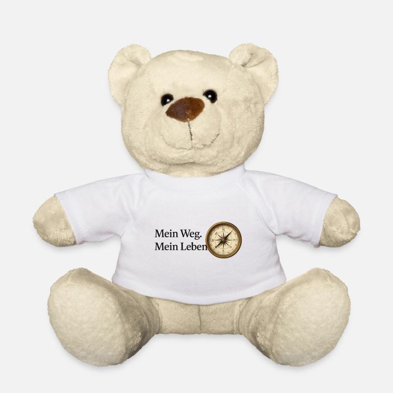 Mein_Weg_Mein_Leben - Teddy Bear - white