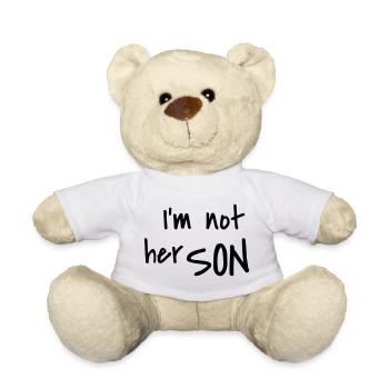 I'm not her son - Teddy - Weiß - Vorne
