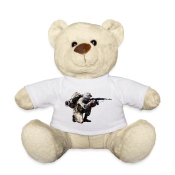 Soldat - Teddy - Weiß - Vorne