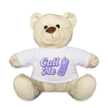 Call me - Teddy - Weiß - Vorne