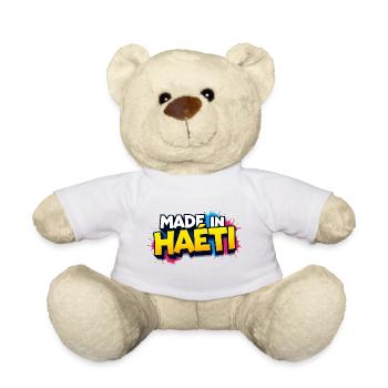 Made in Haiti Graffiti - Teddy - Weiß - Vorne