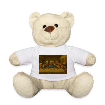 Chiens Cène - Nounours - blanc - Devant