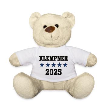 2025 Plumber Profession Plumbing Job Work Apprenticeship - Teddy Bear - white - Front