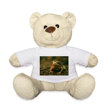 Wilde Tiere, Frosch - Teddy - Weiß - Vorne