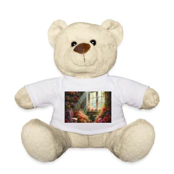 Fleur3 - Nounours - blanc - Devant