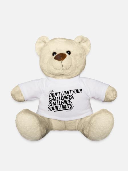 Remettez vos limites à l’épreuve - Motivation, Endurance mentale - Nounours - blanc