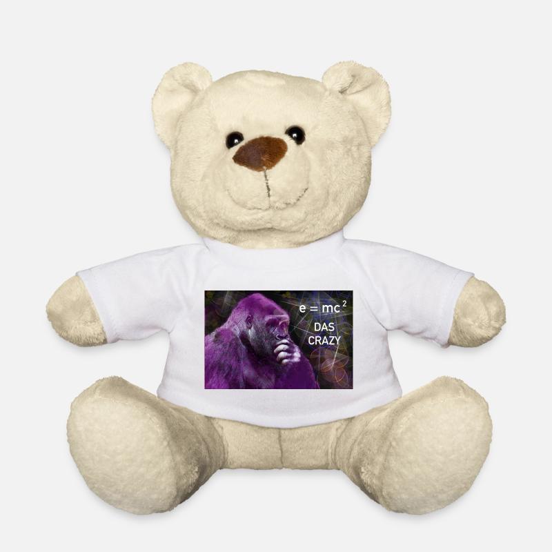 DAS Crazy Ja - Quantum Orangutan e mc2 Jugendwort - Teddy - Weiß