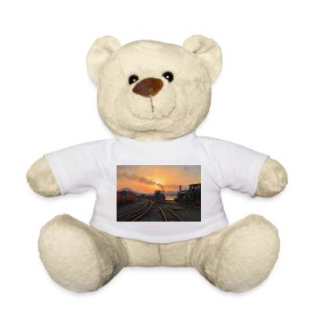 Ffestiniog Sonnenuntergang - Teddy - Weiß - Vorne