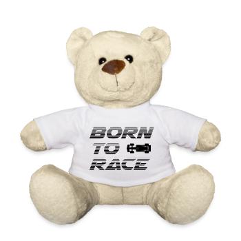 Born to Race - Teddy - Weiß - Vorne