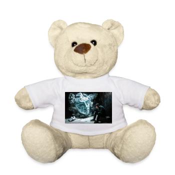 Zerbrochene Statue, nachdenklicher Mann - Teddy - Weiß - Vorne