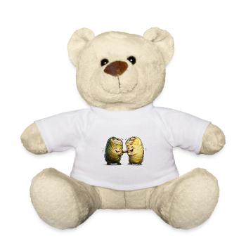 Rouleau de chou et golubez - Frères jumeaux - Nounours - blanc - Devant