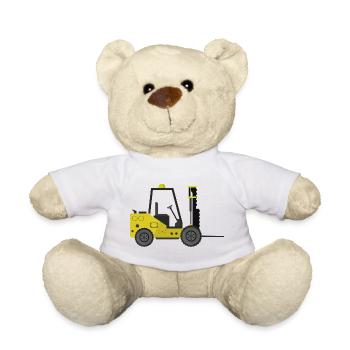 Gabelstapler - Teddy - Weiß - Vorne