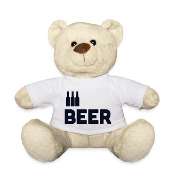Bierliebhaber - Teddy - Weiß - Vorne
