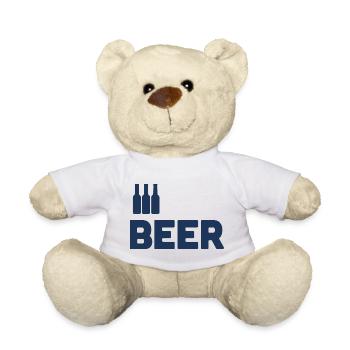 Bierliebhaber - Teddy - Weiß - Vorne