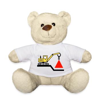 Bagger - Teddy - Weiß - Vorne