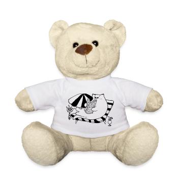 TU MÉRITES DE TE REPOSER - Nounours - blanc - Devant