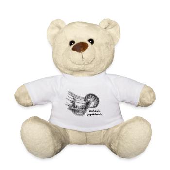 Qualle - hübsch gefährlich - Teddy - Weiß - Vorne